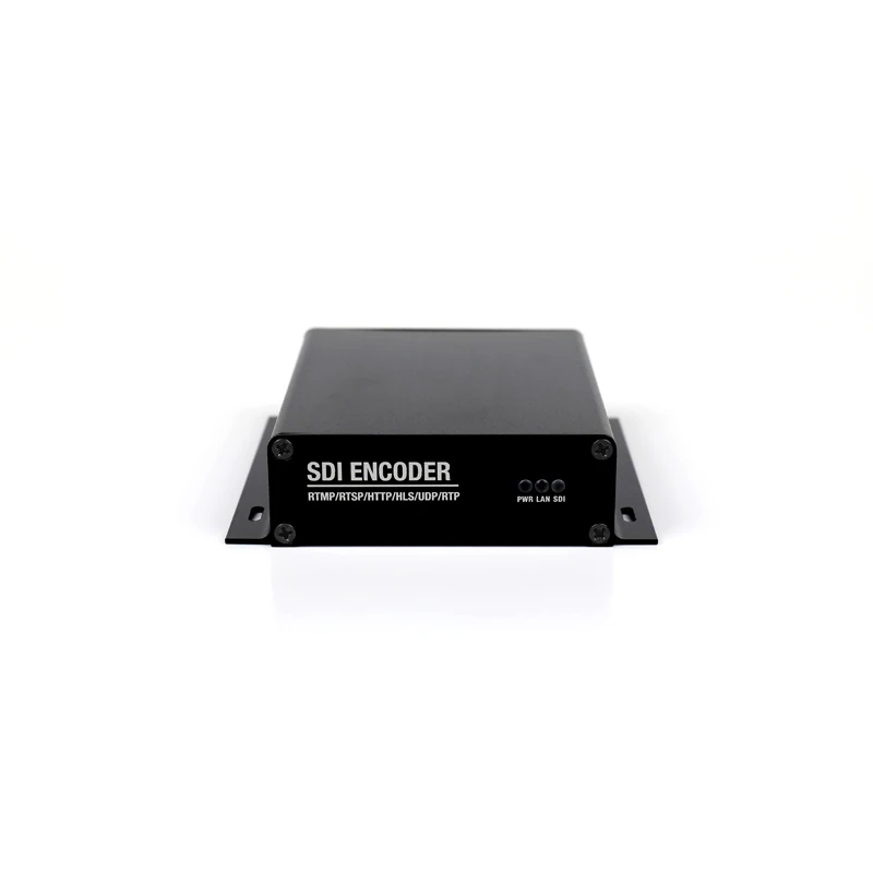 H.265 H.264 1080P 60fps SDI to IP Ethernet Encoder with AAC MP3 Audio RTSP RTMP UDP SRT HLS Streaming for Live Media