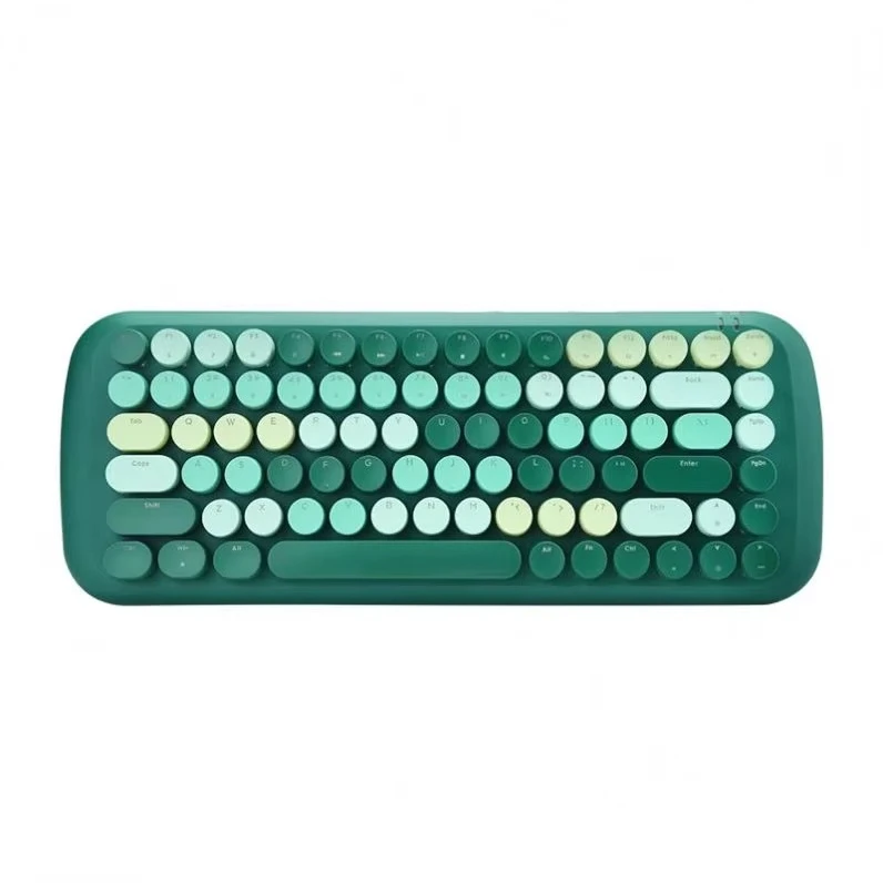 

Заводская поставка M 84-клавишная проводная механическая игровая клавиатура зеленой оси для компьютера