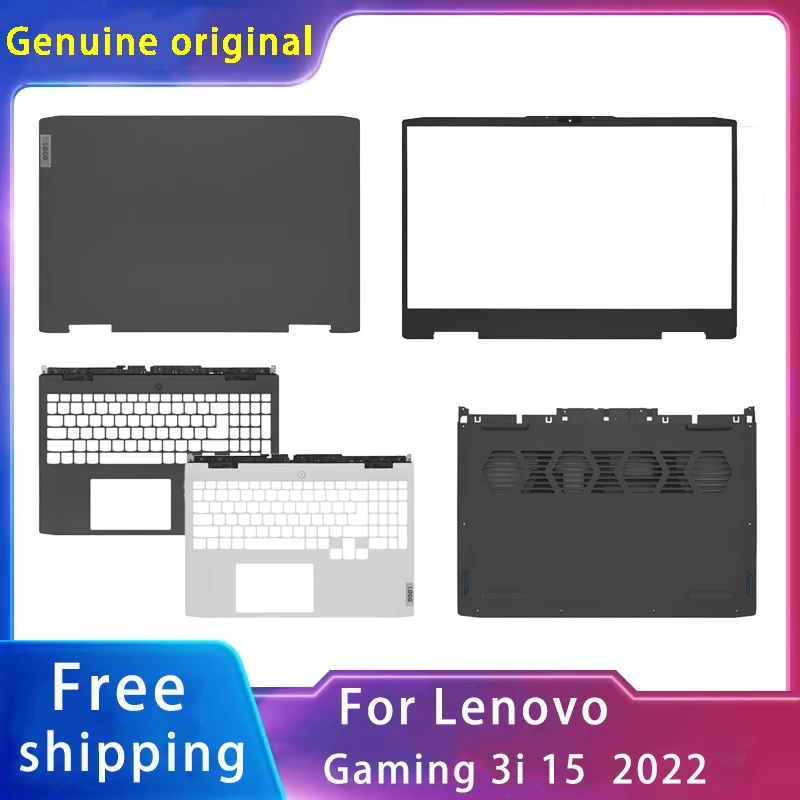 

New For Lenovo Gaming 3i 15ACH IHU 2022;Replacemen Laptop Accessories Lcd Back Cover/Palmrest/Bottom With LOGO