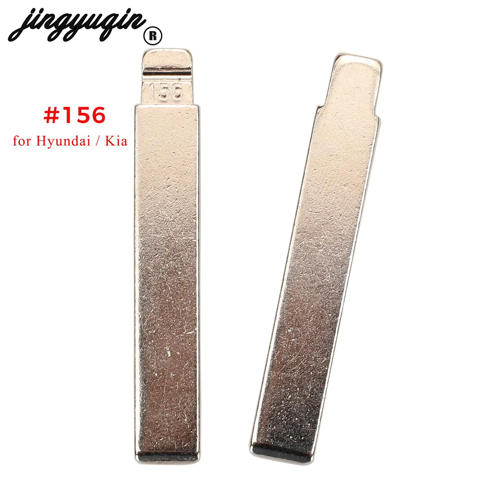 

jingyuqin Replacement Folding Flip KD Remote Blade For Hyundai Grandeur ig For kia rio x-line 2019 Fob #156 Car Blank Blade