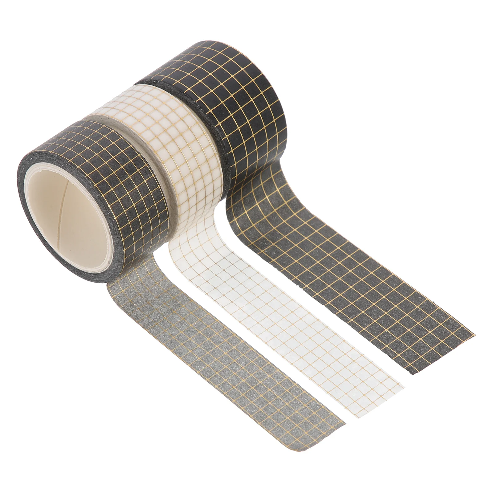 

3 Rolls Decorative Planner Tapes Washi Tapes for Handmade Gifts Kids Creativity Development Craft Activity Supplies