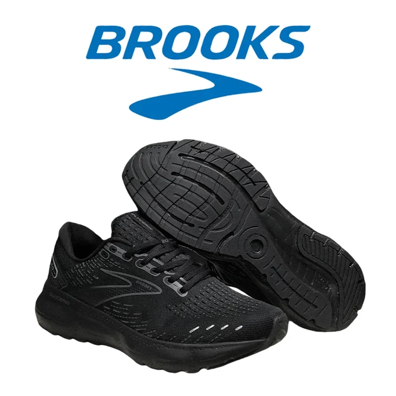 BROOKS Glycerin 20 New Trendy Sports Shoes for Men Long-distance Running Shoes Lightweight and Wear-resistant Casual Shoes