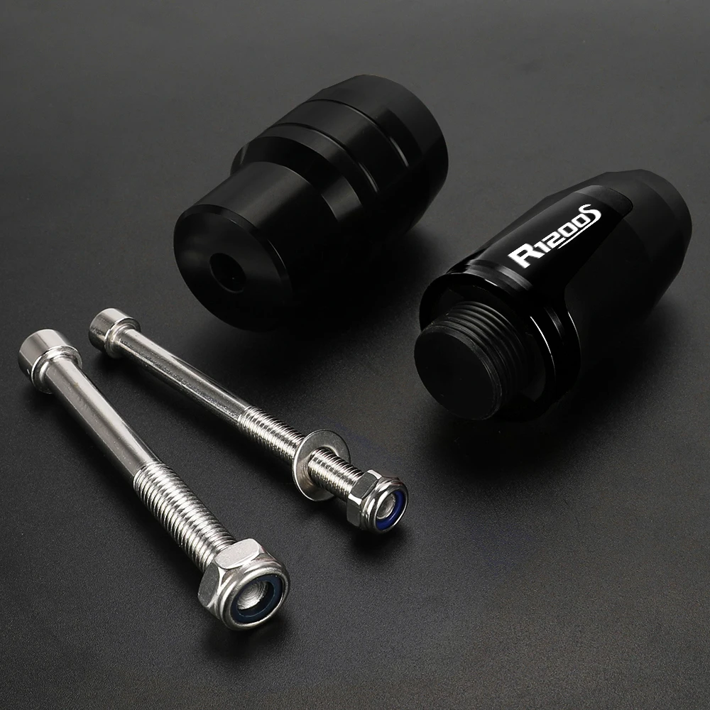 Motorcycle Accessories Exhaust Frame Sliders Crash Pads Falling Protector For BMW R1200S R1200RT R1200RS CNC Falling Protection