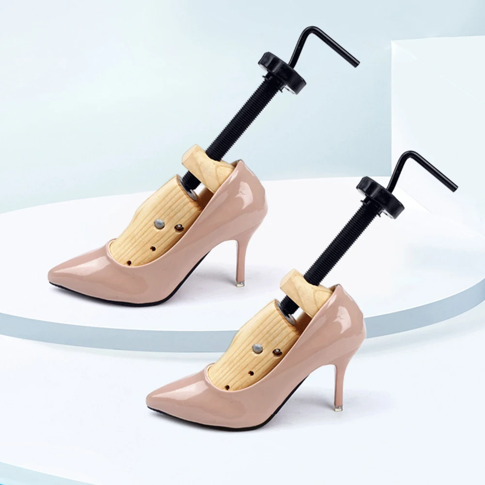 

Wooden Shoe Stretcher Adjustable Length Width Shoe Widener Professional Shoe Extender for Men Women