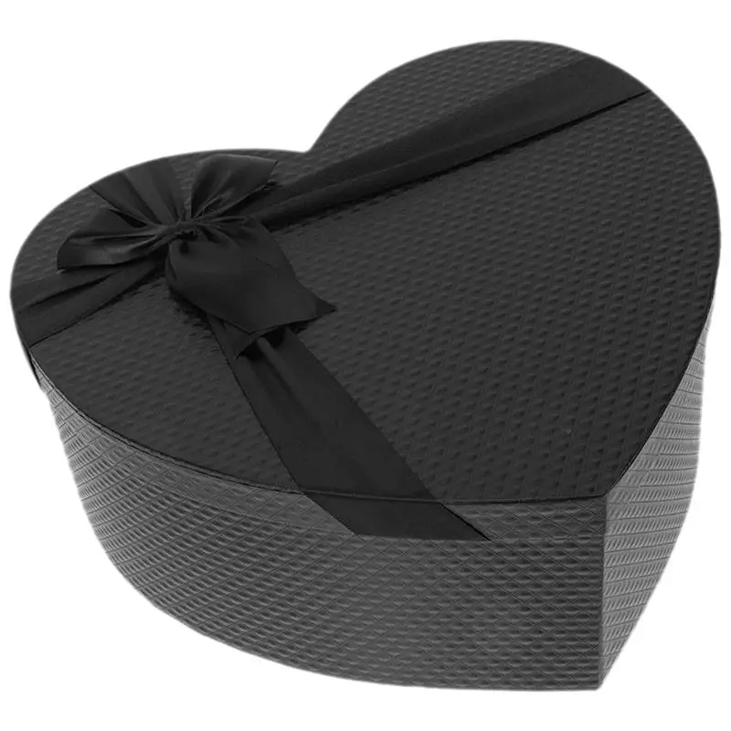 

Heart Shape Paper Box Heart-shaped black gift boxes Heart Flower Boxes Gift Box Valentines Day Gift Box Flower Arrangement Boxes