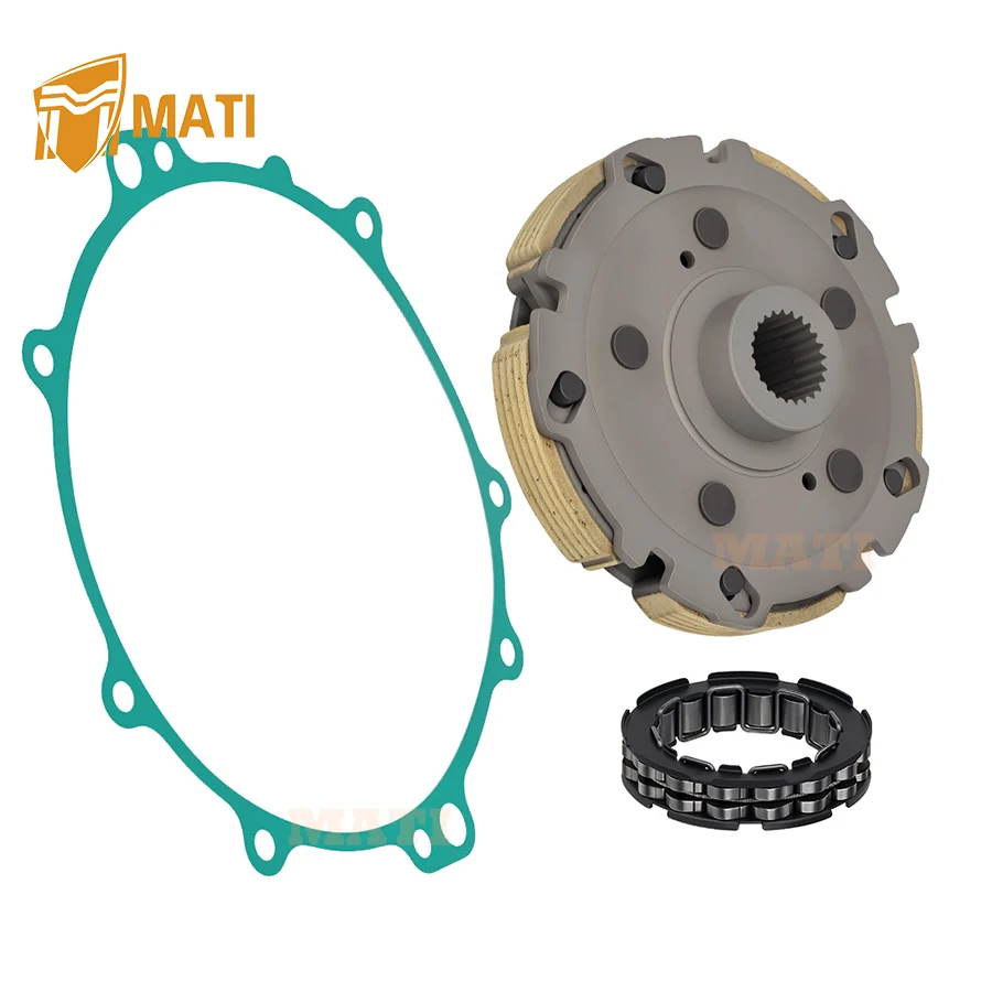 

Центробежный держатель с мокрым сцеплением с подшипником для Yamaha Kodiak Grizzly Wolverine Rhino 400 450 YFM400 YFM450 2000-2024 5GH-16620-00