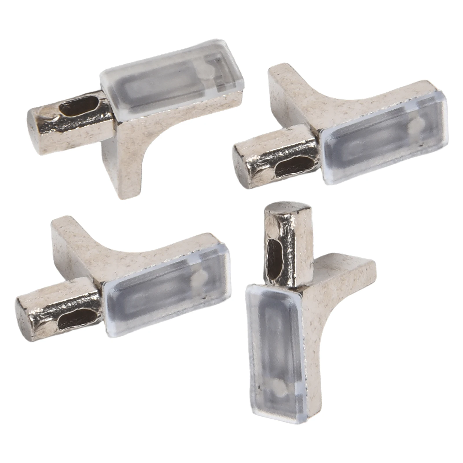 Shelf Bracket Shelf Support Pegs Metal 10 Pieces Accessories For Shelves Supplies For Wine Cabinet Silver/black Practical