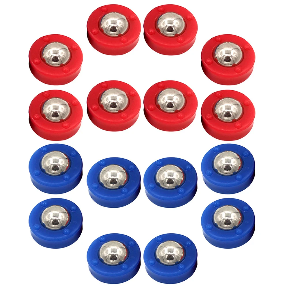 24 Pcs Appliance Rollers Children's Shuffleboard Table Top Puck Game Cool Gadgets