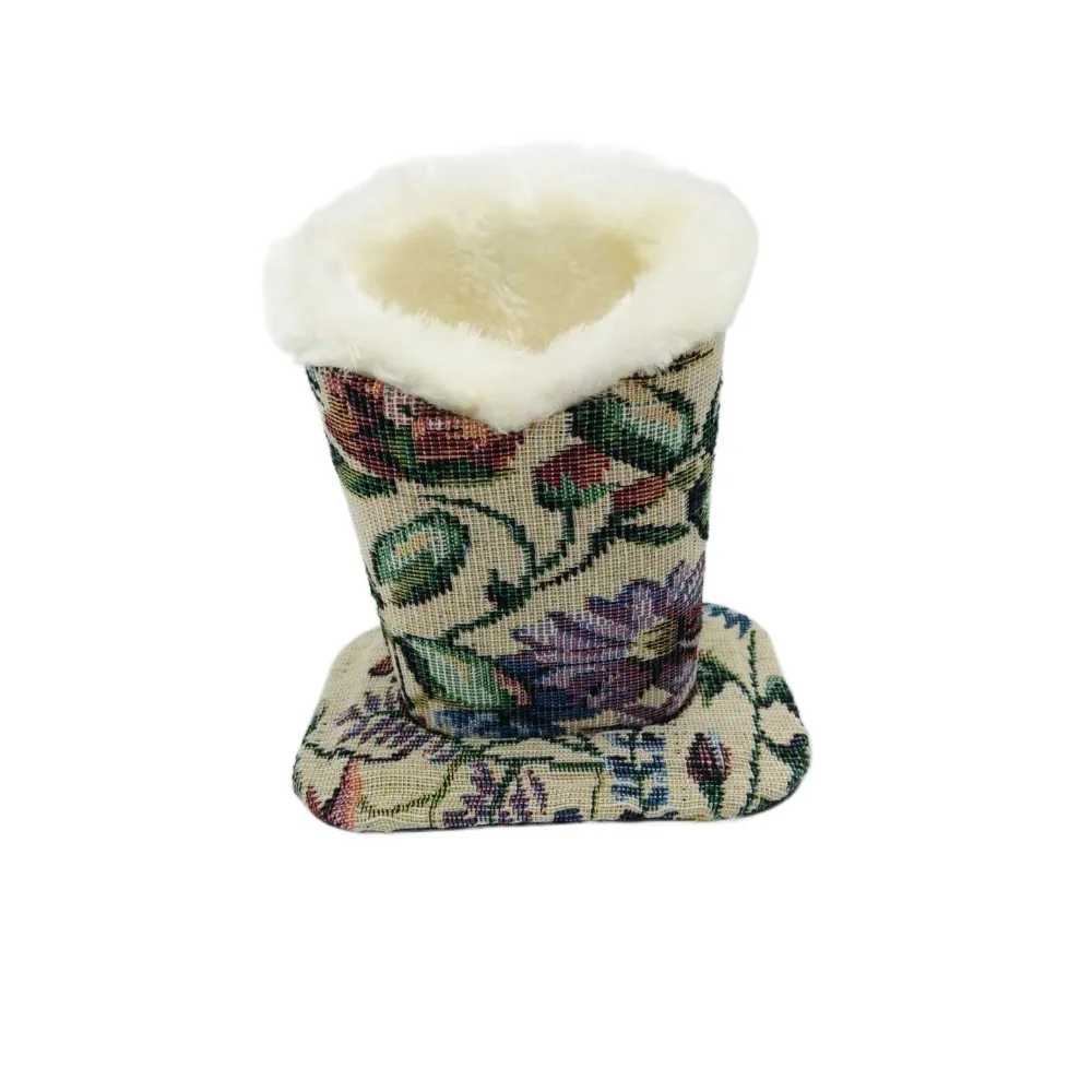 

Fashion Leather Eyeglass Stand Portable Glasses Shelf Travel Glasses Holder Office