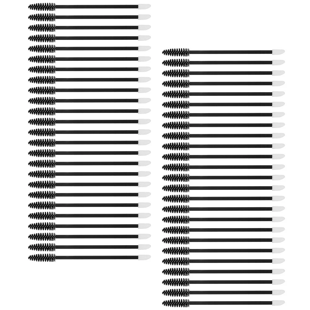 

50pcs Lash Brush Disposable Mascara Wands for Eyelash Extensions Eyebrow Applicator Beauty Craft Tool Kit