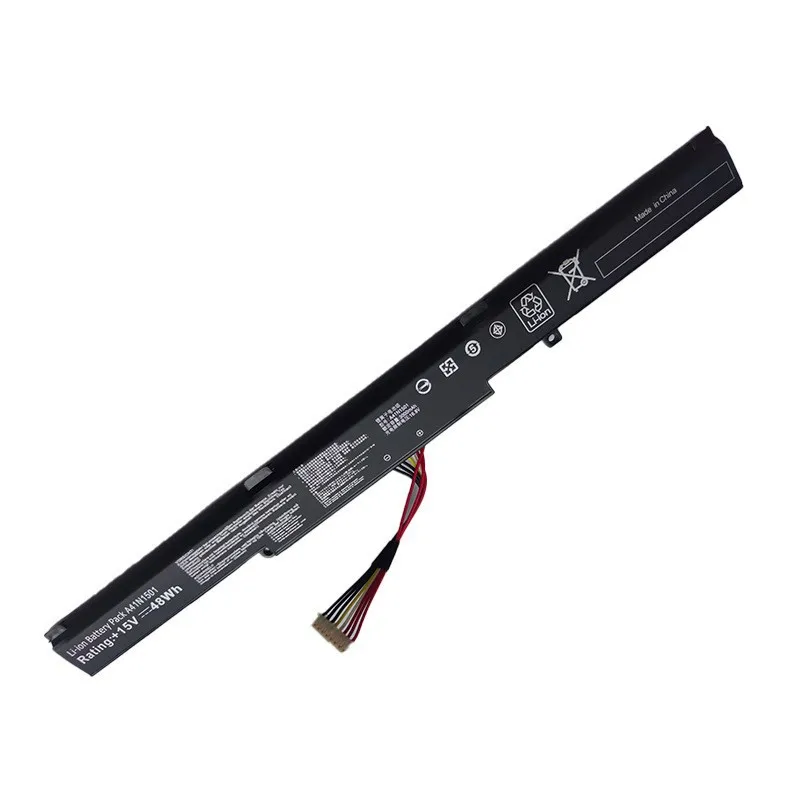 العلامة التجارية الجديدة A41N1501 15V 2600mAh بطارية الكمبيوتر المحمول ل ASUS GL752JW GL752 GL752VL GL752VW N552 N552V N552VW N752 N752V N752VX