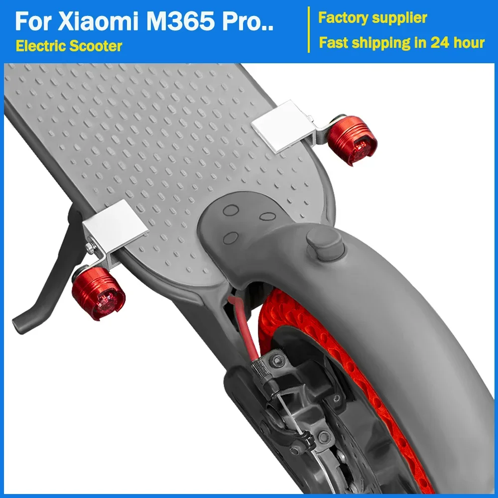 LED Flash Waterproof Tail Light for Xiaomi M365 Pro 1S Pro2 Mi3 Electric Scooter Night Riding Safety Warning Flashing Lights
