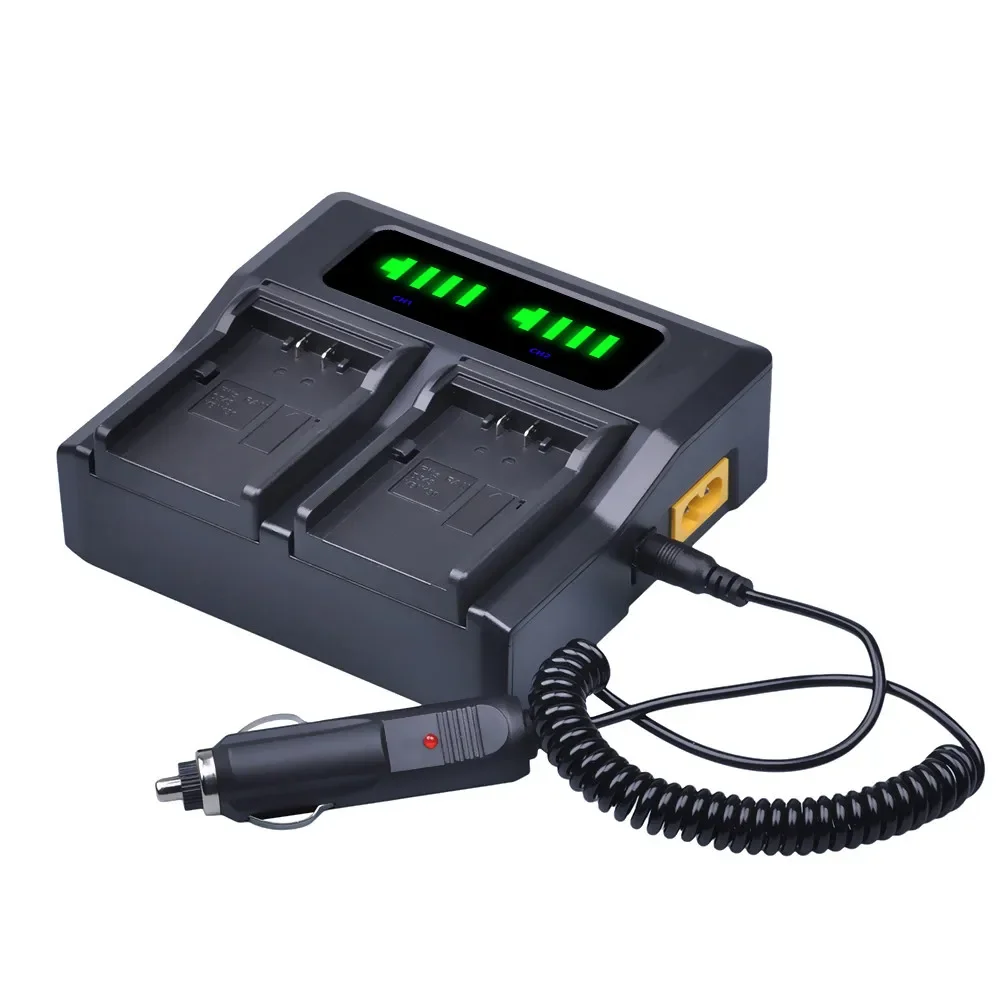 VW-VBG6 Battery Charger for Panasonic AG-130,AG-AF100,AG-HMC154ER,AG-AC7,AG-AC160A