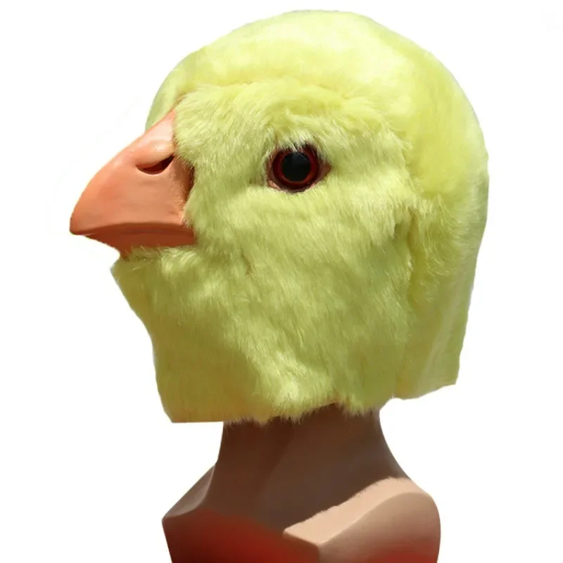CosplayHalloween ใหม่ตุ๊กตาไก่หน้ากาก Latex สัตว์หมวก Masquerade Party เครื่องแต่งกาย Props คอสเพลย์เครื่องแต่งกายหน้ากากใหม่