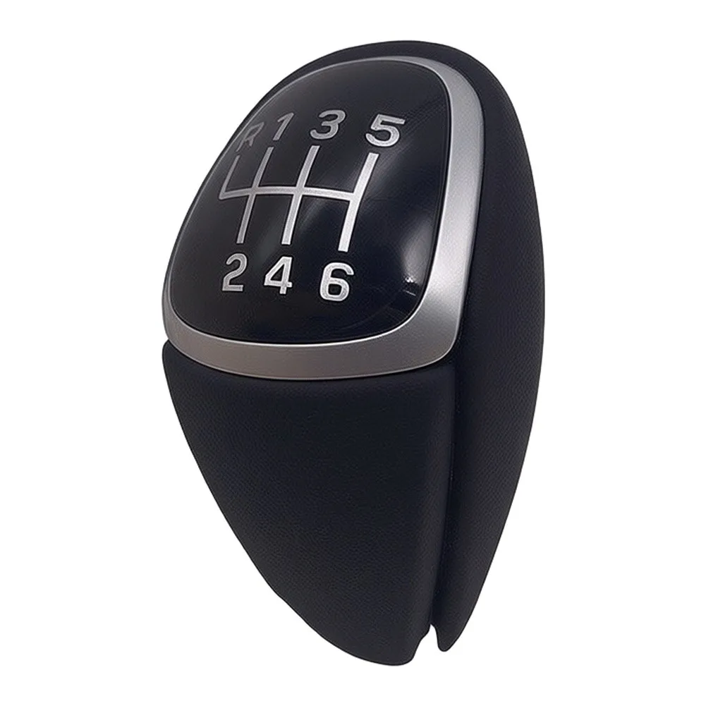 6 Speed Gear Shift Knob 43711D3000 For Tucson Direct Replacement Gear Shift Handball Plastic Black Car Interior Accessories
