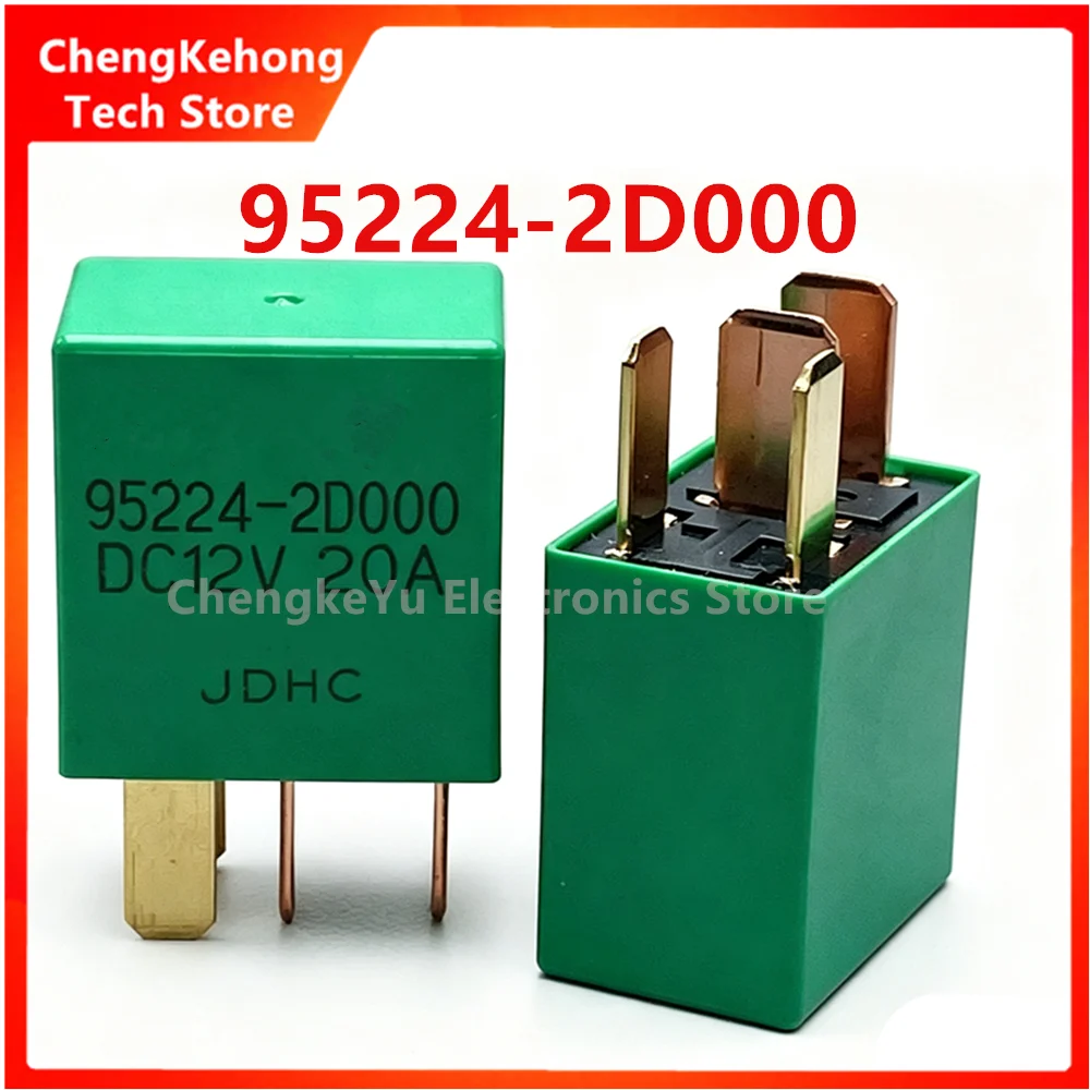 2-5pcs 95224-2D000 For Hyundai Kia Automotive Air Conditioning Oil Pump Fan Light Relay 12V20A4 Pin
