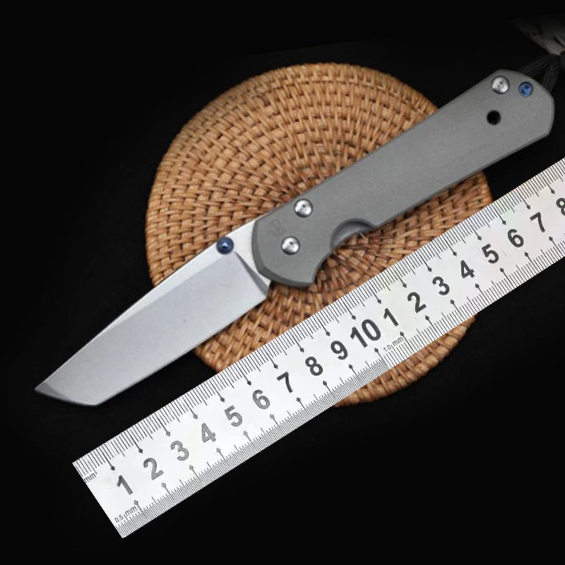 CR 21 Knive Sebenza Folding Fruit Knife S35vn Titanium Handle Camping Hunting Tactics Outdoor Rescue  Knife