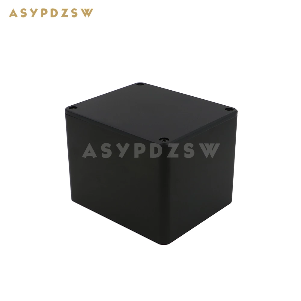 Full aluminum sandblasting BLACK 130*110*99 Transformer cover Power transformer protect cover Box chassis