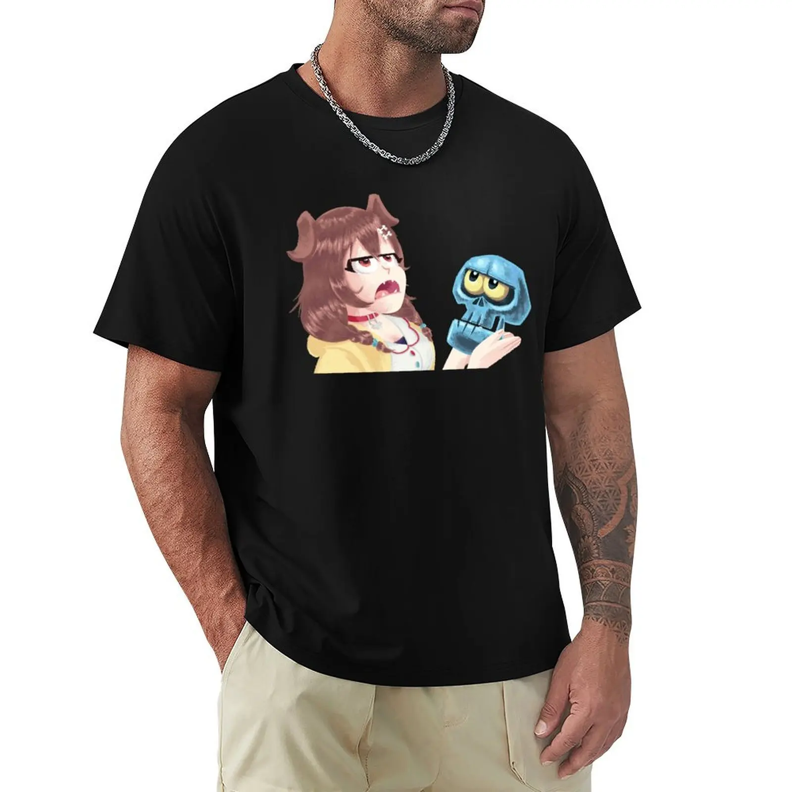 Inugami Korone Eekum Bokum - Hololive T-Shirt Breathable Mesh Panel T-Shirt