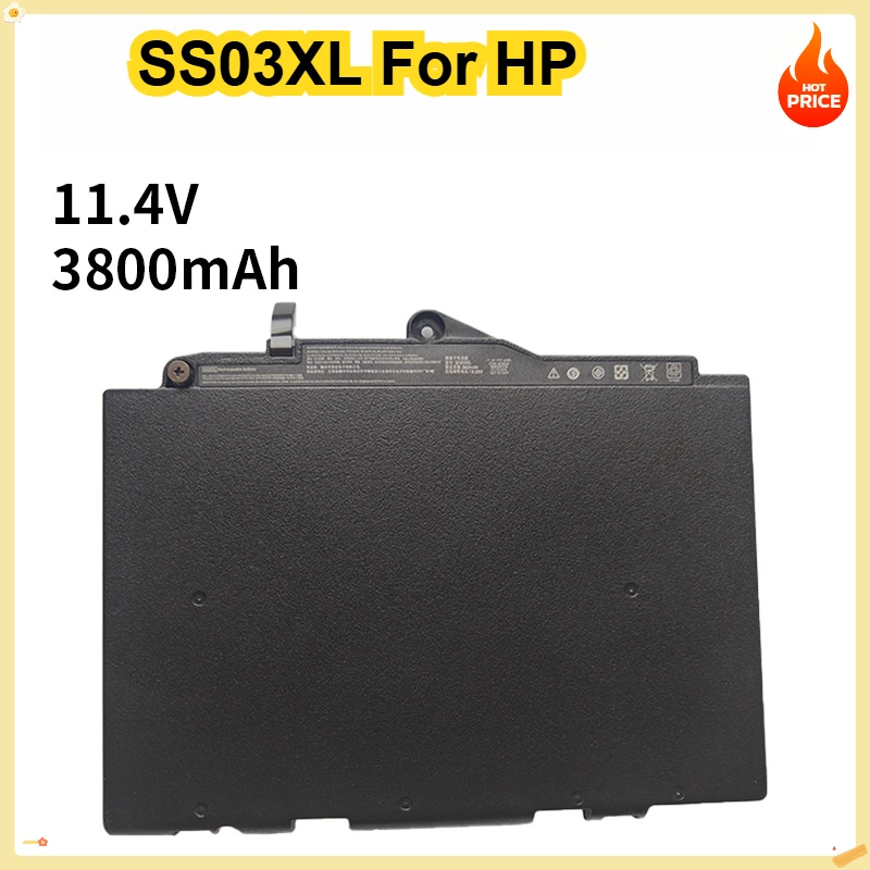 

SS03XL For HP EliteBook730 735 740 745 830 840 846 G5 G6 Battery 3800mAh 11.4V