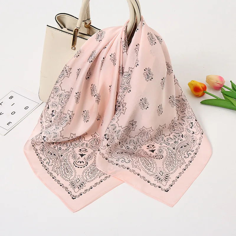 Summer Women Scarf Girl Lady New Solid Face Towel Scarves Female Soft Print Shawl Fashion Foulard Decorative Shawls Korean Style