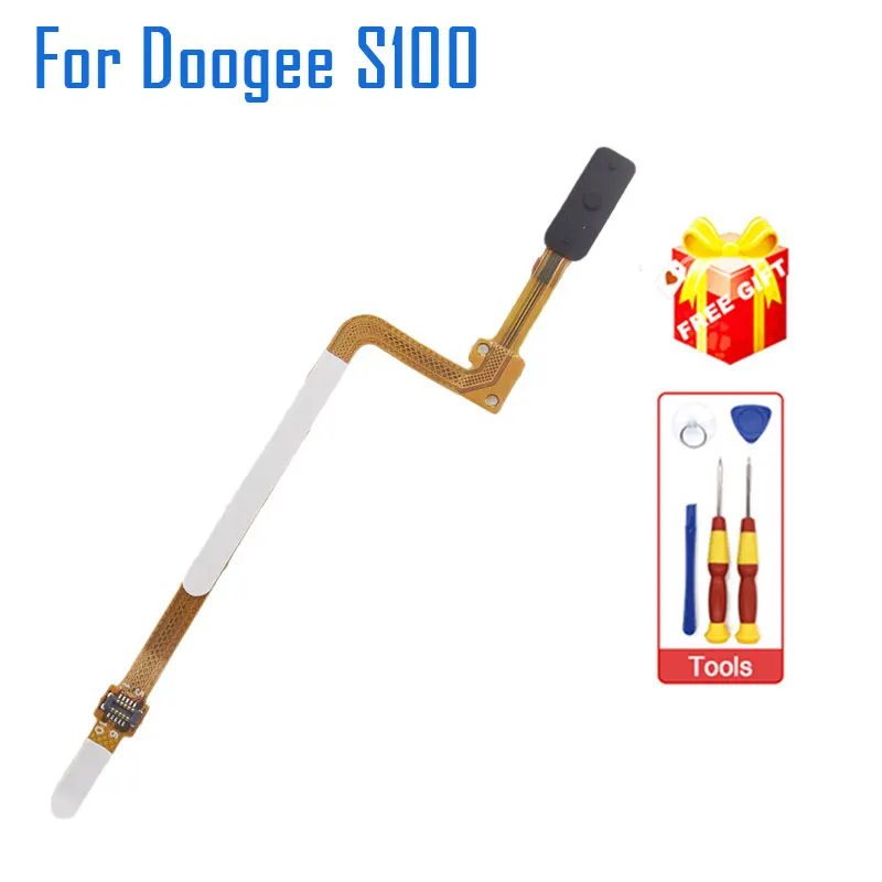 New Original Doogee S100 Fingerprint Button Sensor Cable Flex FPC Accessories For Doogee S100 Smart Phone