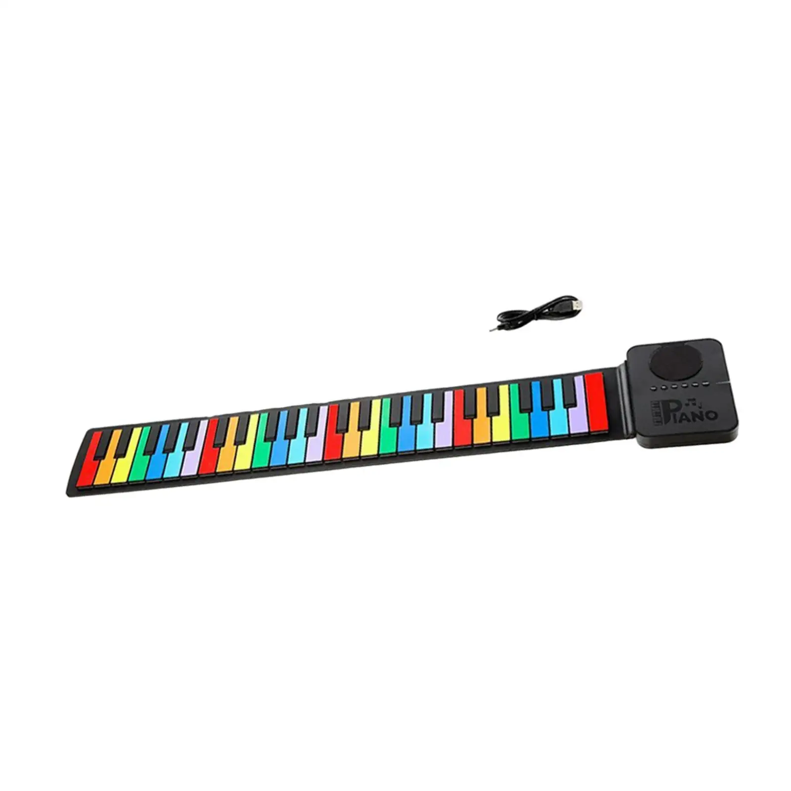 

37 Key Roll up Piano Educational Silicone Travel Piano Digital Music Piano Keyboard for Living Room Gifts Travel Home Kids