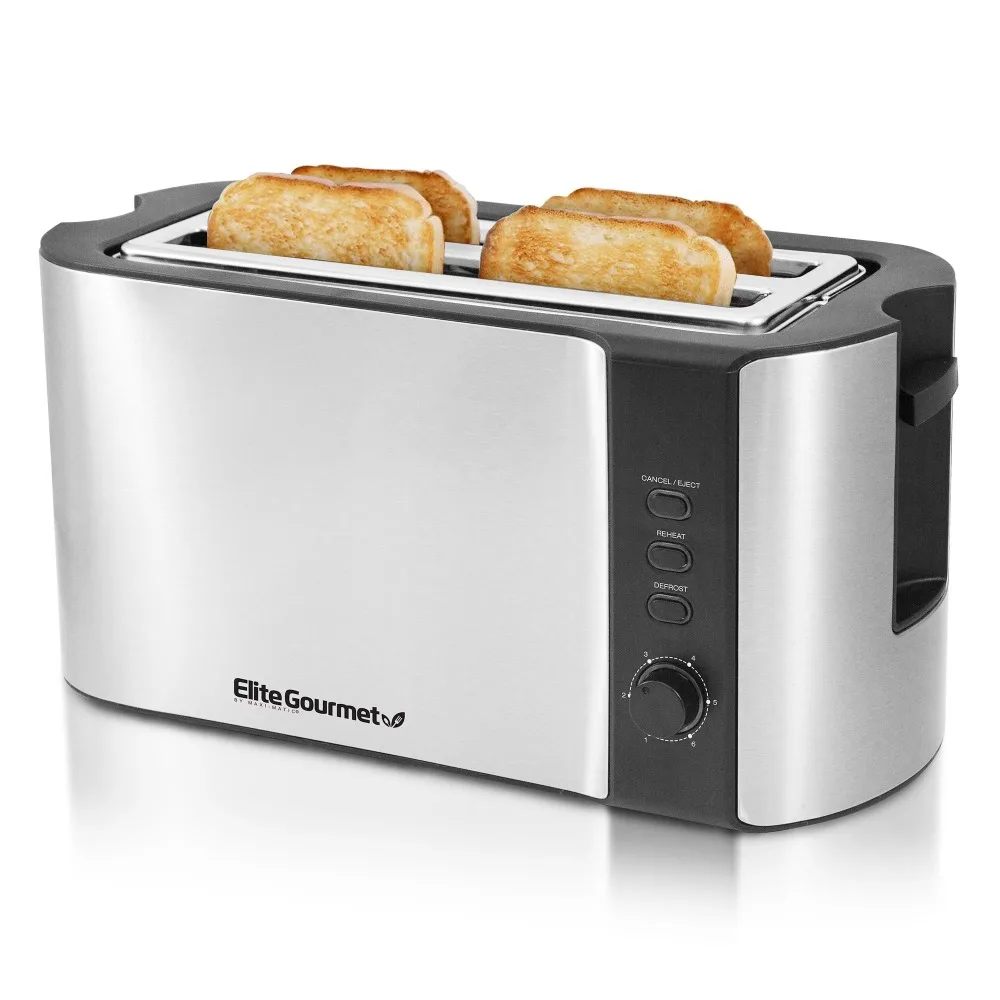 

4 Long Toaster Removable Trays