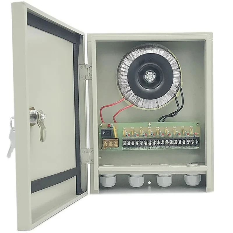 Monitoring 9-way 18-way AC power hemisphere camera AC24V10A16A centralized transformer