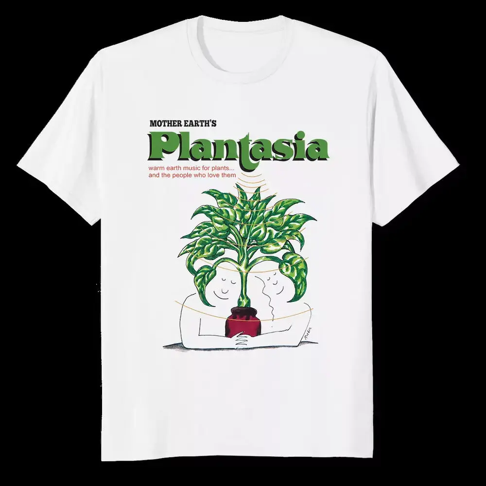 NEW LIMITED  Plantasia Funny T-Shirt Anime Pattern Y2K Summer Brand Oversize