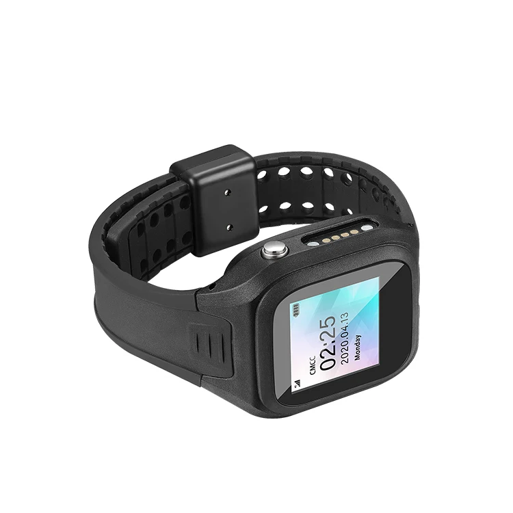 

Unremoveable 4G Wearable Smartwatch with Heart Rate Temperature Spo2 Detect Feature for Patient Use