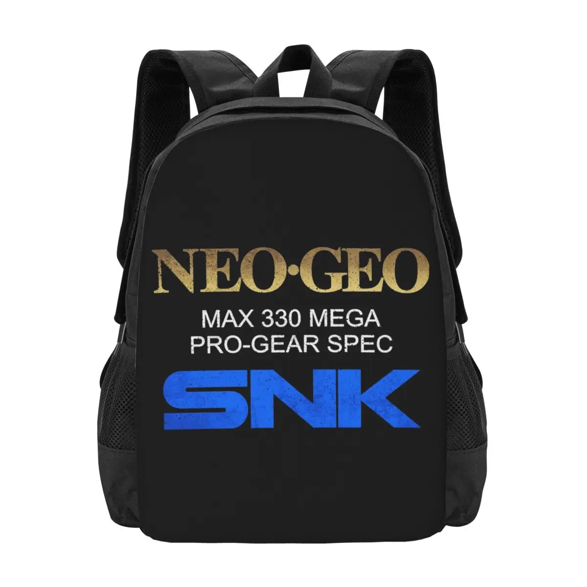 Neo Geo Pro Gear Spec Gold Retro Design Backpack Hot Sale Daypack Large Capacity BookBag School Bag Shoulder Bags for Men Women