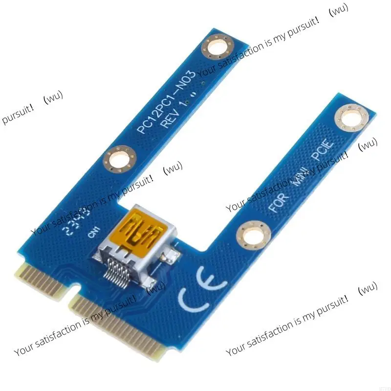 Mini PCI-E Riser Board 1X to 16X Adapter PCIe Graphic Card Riser Card 16X Slots