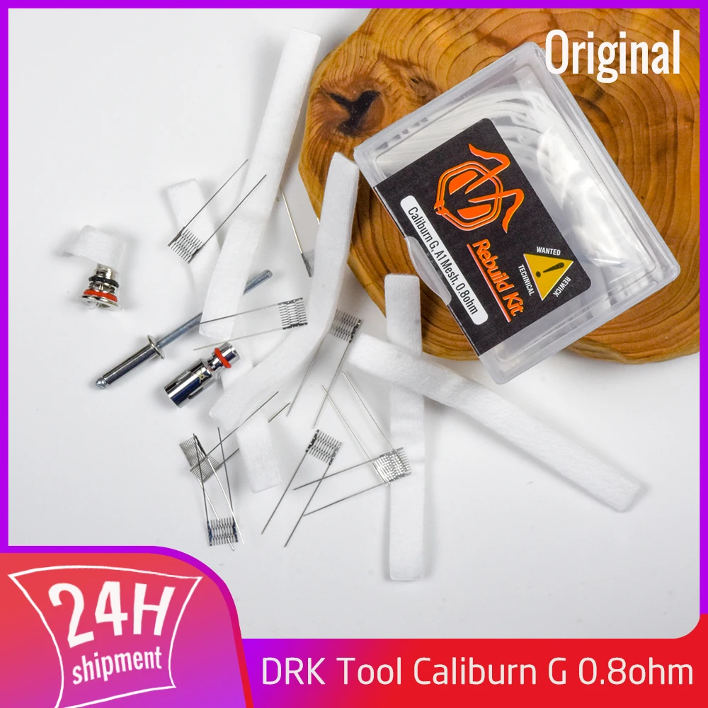 

Набор для ремонта инструментов VAPJOY DIY для Caliburn G KOKO Prime 0.8ohm, набор для замены катушки, аккумулятор для электронной сигареты 2 мл, аксессуары для электронной сигареты