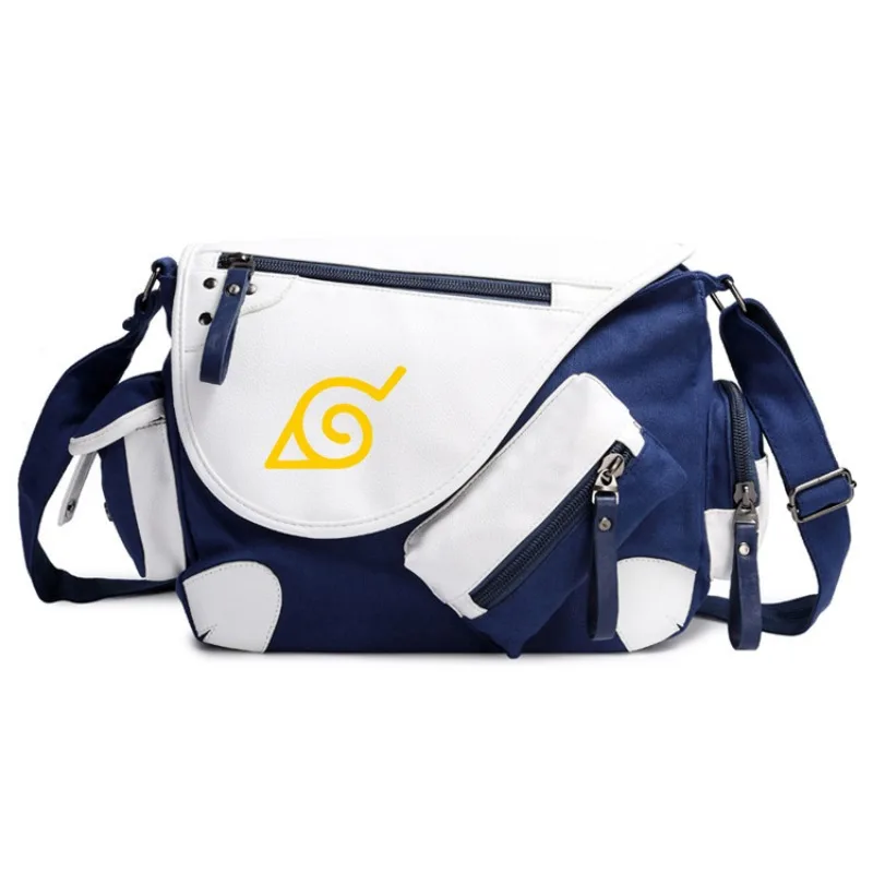 

Anime Naruto Gaara Canvas Casual Zipper Shoulder Bag Crossbody Bags Schoolbags Large Capacity Bag Men's Shoulder Messenger Gift
