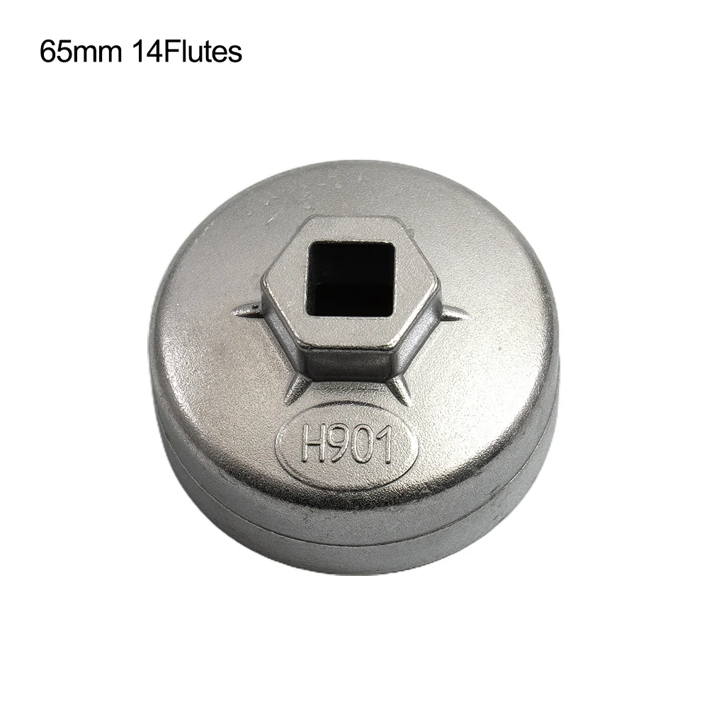 1 Pack Oil Filter Wrench 1pc Remover Oil Filters 14 Flutes Parts 3/8 Inches 3/8 inches 65mm Accessories Filters
