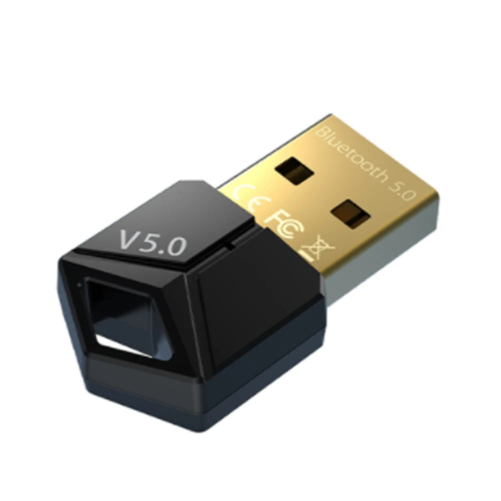 

USB-адаптер Bluetooth 5.0, аудиоприемник, передатчик, музыкальный беспроводной USB-адаптер для компьютера, ПК, ноутбука,