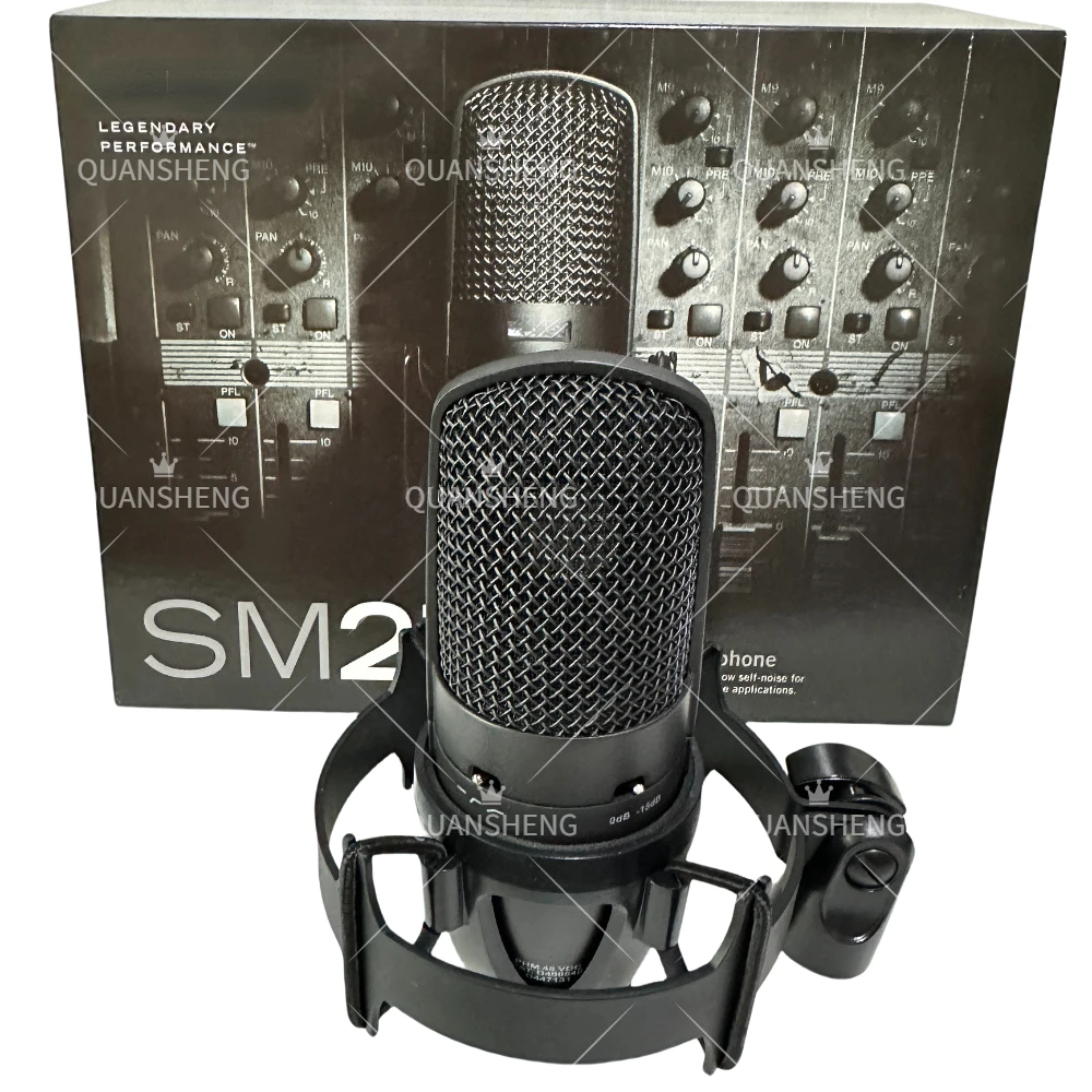 SM27 Professional Large Diaphragm Side-Address Cardioid Condenser Microphone For Studio Recording Performance Live Podcast