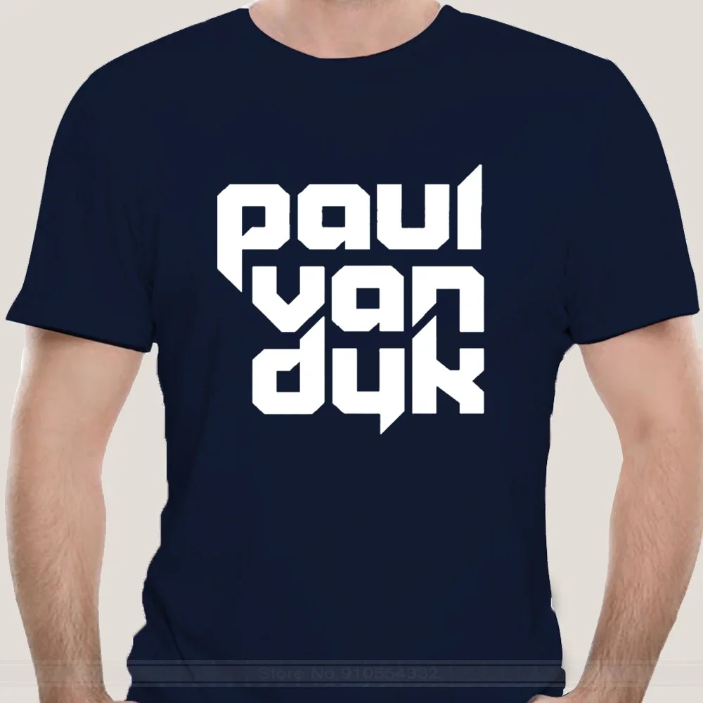 fashion t-sdhirt men cotton brand teeshirt T SHIRT PAUL van Dyk house music trance pvd 4 COLOURS available dj cool Hot Sale Male