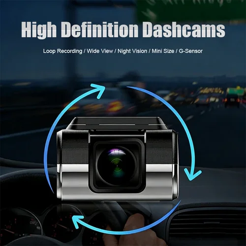 Imagen 2 del producto Cámara DVR para coche ADAS, cámara de salpicadero para coche, reproductor Android, cámara de navegación, DVR, vídeo HD 1080P, visión nocturna, cámara de salpicadero USB, grabadora automática