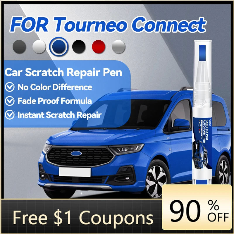 

Tool Car Accessories For Ford Tourneo Connect Paint Repair Pen Touch Up Scratch Remover DIY Auto Accessories Black White Silv