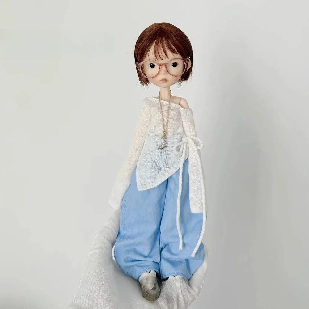 【Ohne Figur】Einfarbige Laternenhose, lange Hose, handgefertigte weibliche Actionfigur-Kleidung, Zubehör für Azone Ob22 Blyth – Detail 13