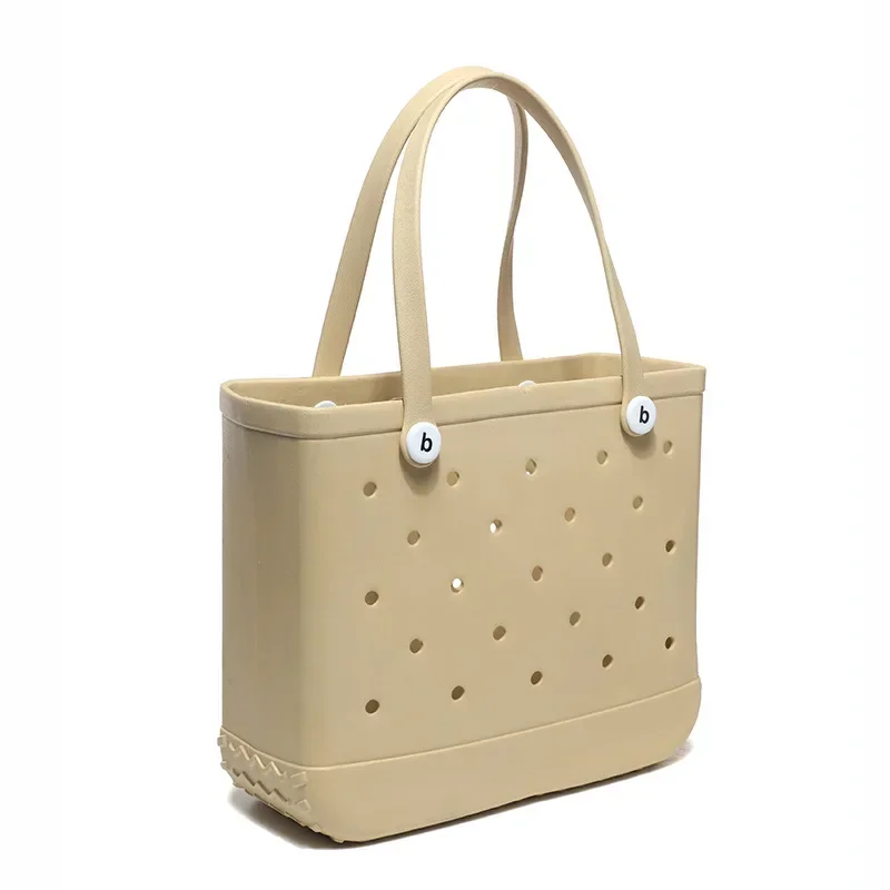 

Beach Bags Beach Bogg Bags Waterproof Summer Sea Travel Large Rubber Women Tote Handbags Makeup Storage Women's Shopping Bogg