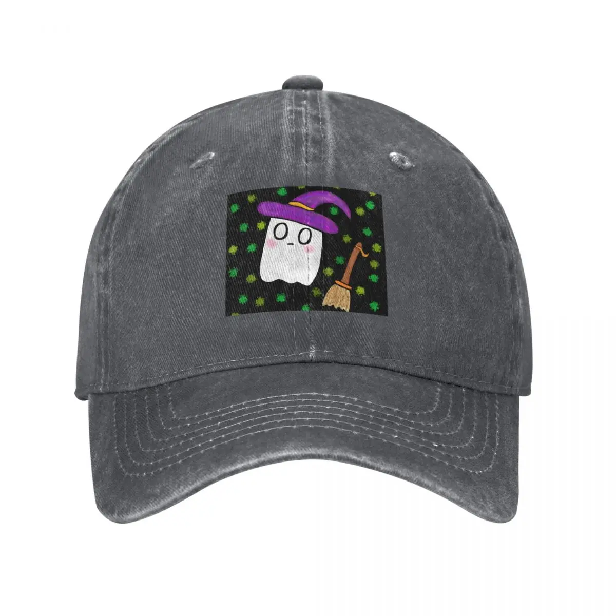 

Ghost witch slime Baseball Cap Golf Cap Visor Women's Beach Outlet Men's