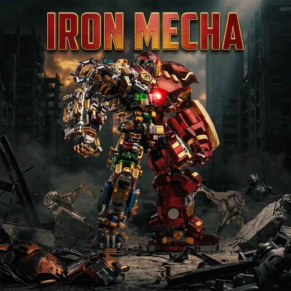 

2776Pcs Marvel Superheroes Building Blocks Iron Man Bricks Figures Room Ornament DIY Creative Toys for Kids Boys Adult Gifts