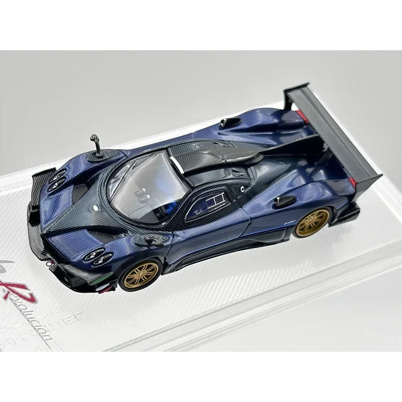 

CM 1:64 Zonda R Evolution Lanzante Dual Carbon Replaceable Wheels Diecast Diorama Car Model Miniature Toys