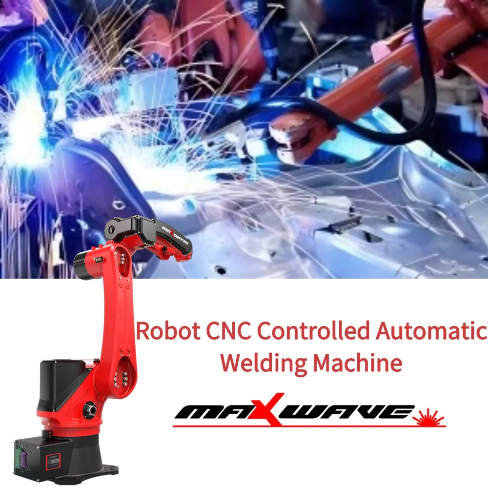 

6-Axis Articulated Robot Arm High-Precision 3D Automated Industrial Robotic Fiber Laser Cutting Machine for Cutting Metal