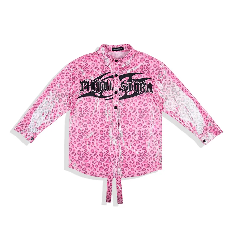 ملابس الهيب هوب للأولاد للرقص في الشوارع وردي بأكمام طويلة وسراويل سوداء للفتيات أزياء أداء الجاز مجموعة أزياء ملابس المسرح