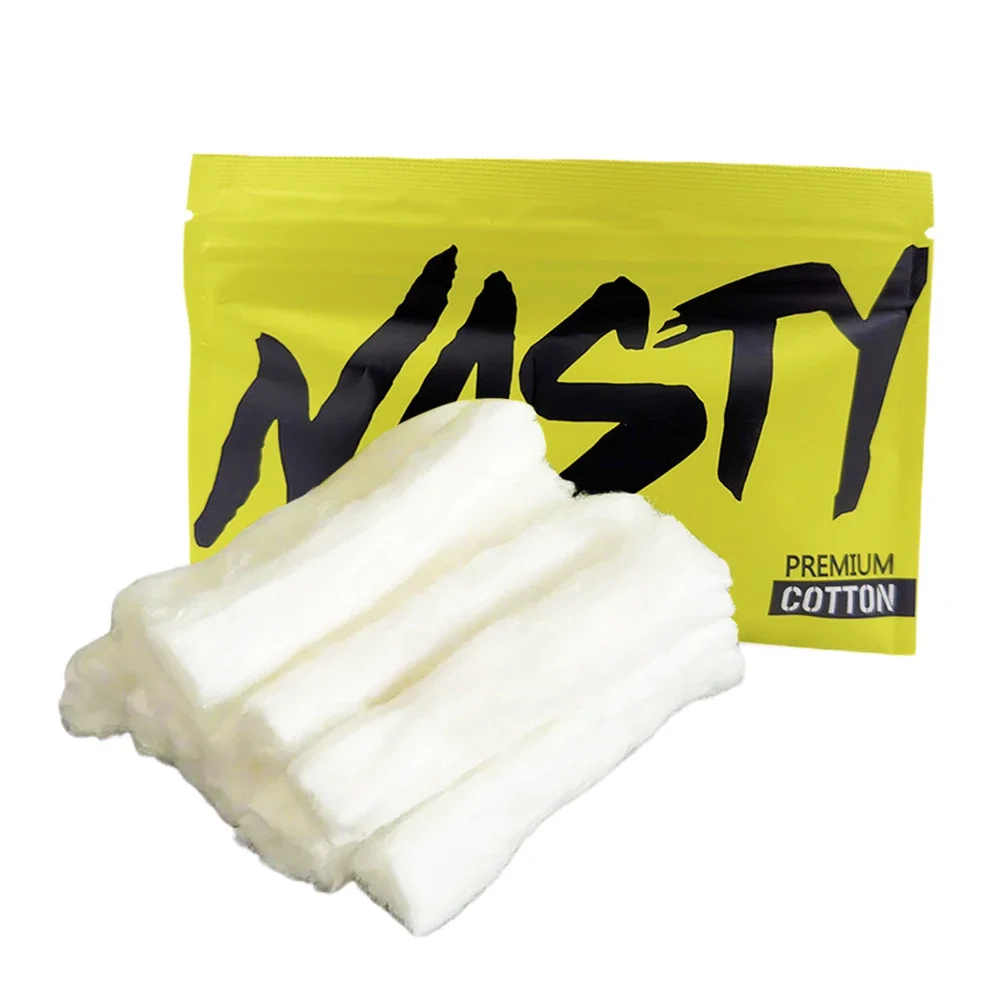 Bacon Cotton Rewick Process Quick Absorb Long Fiber Organic RDA Tank Premium Heating Cotton
