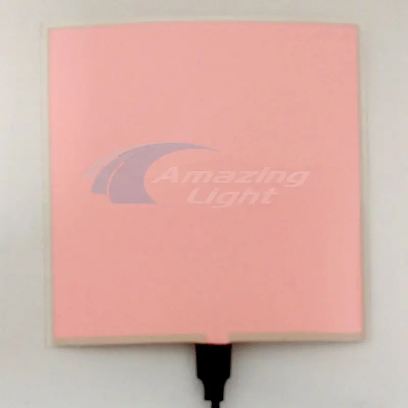 

10pc/lot 10X10CM El Panel Electroluminescent Panel Led Board Display With Inverter With Inverter